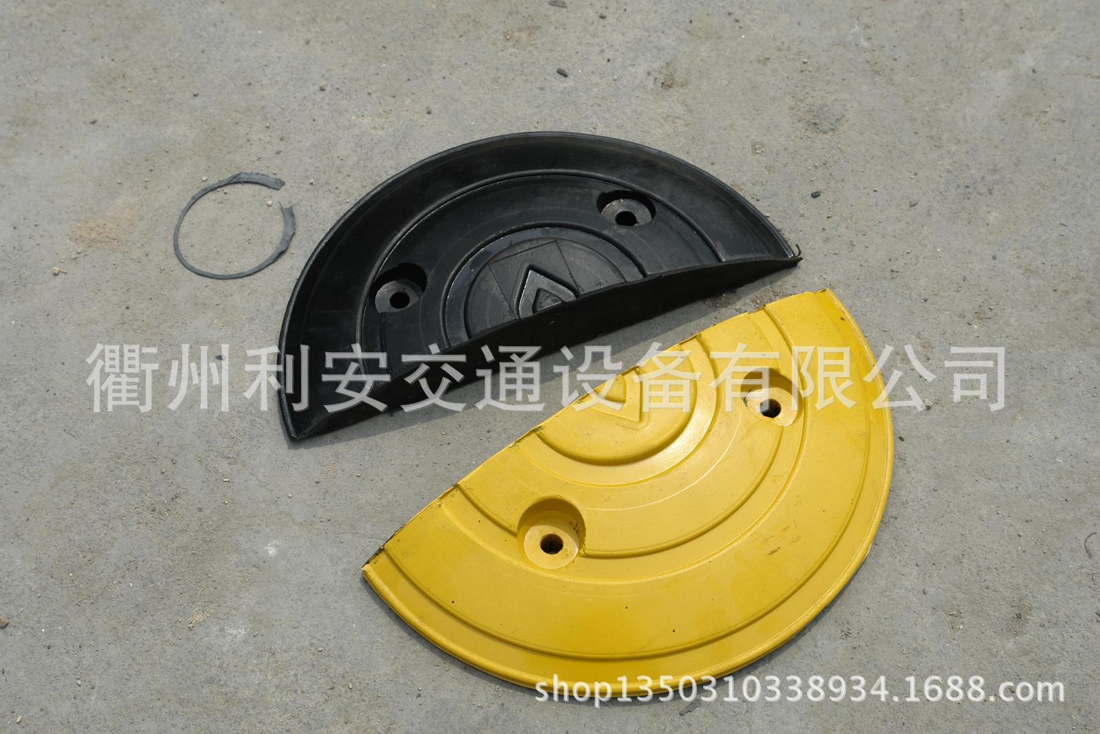 供应优质小区橡胶减速带320*1000*50mm端头