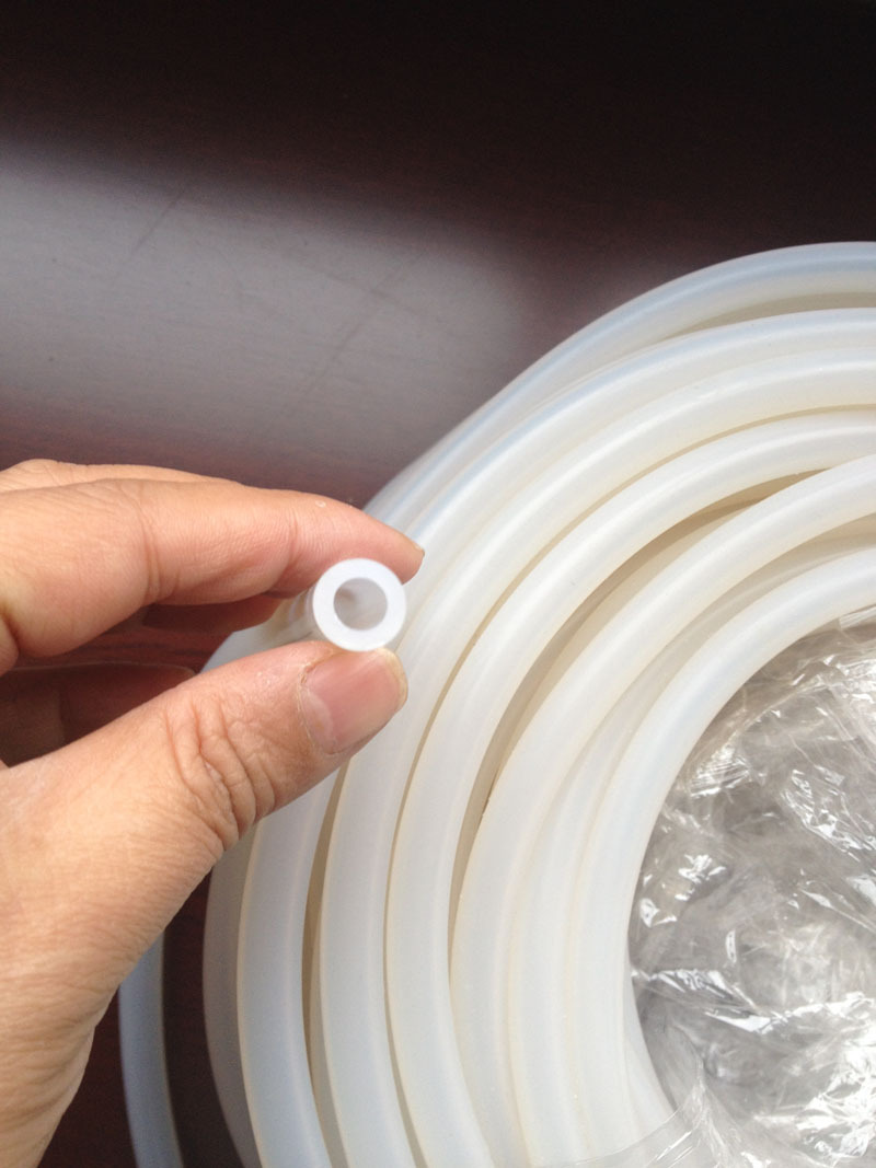 现货批发FDA普通食品级硅胶管8x12MM