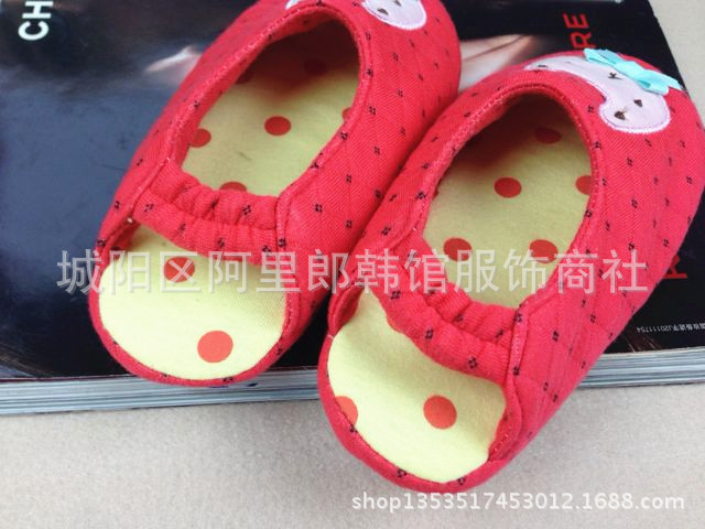 WH小貓臉傢居鞋