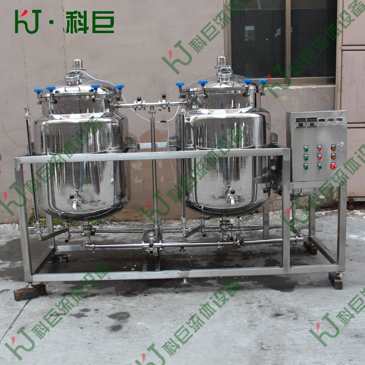 供应型号150L*2牛奶巴氏灭菌机 380V巴氏杀菌机