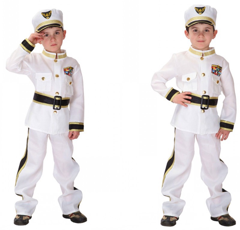 万圣节儿童服装B-0044 幼儿警察装扮演出服 警察制服表演服