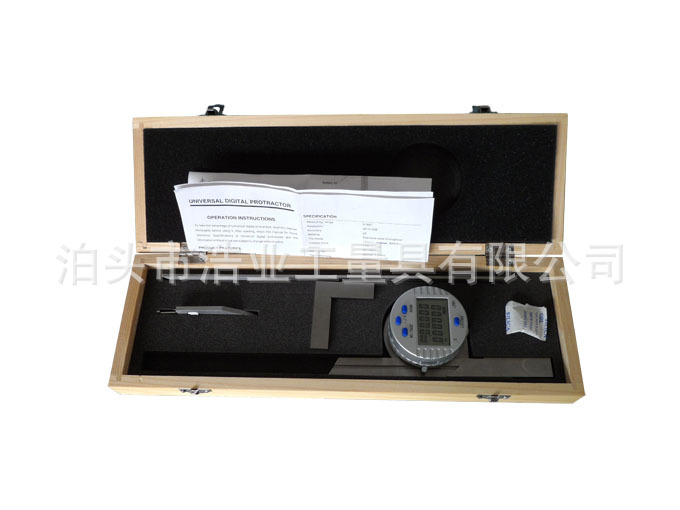 电子量角器 数位角度规 数显角度表 2×180°