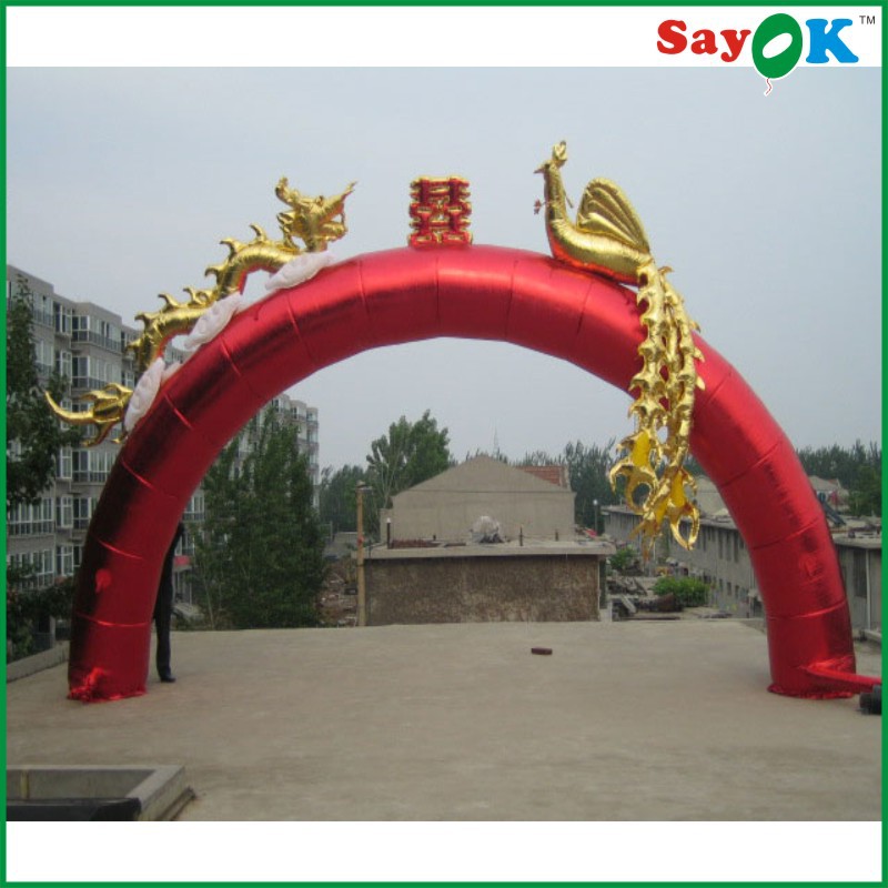 源头直销充气拱门 广告开业婚庆典拱门 彩虹门 尺寸定制10米 20米