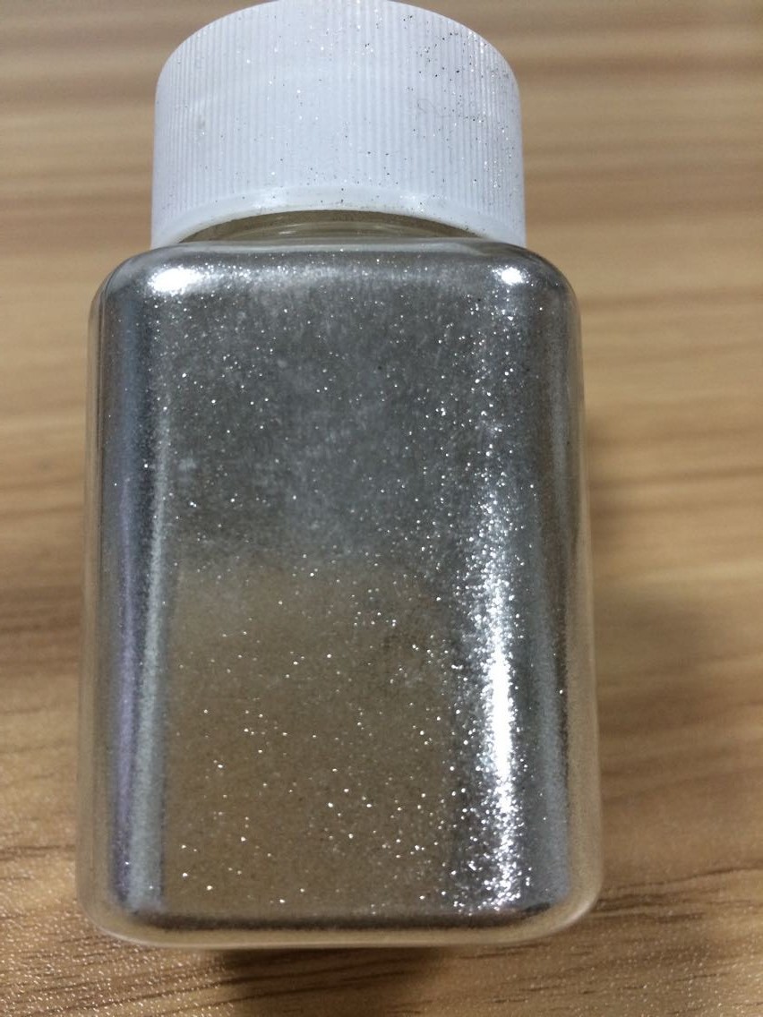 超高闪亮银白 玻璃包银颜料080