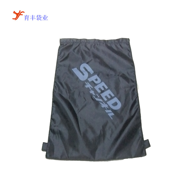 广州工厂供应涤纶牛津布袋 黑色600d牛津布袋 牛津布袋 抽绳束口