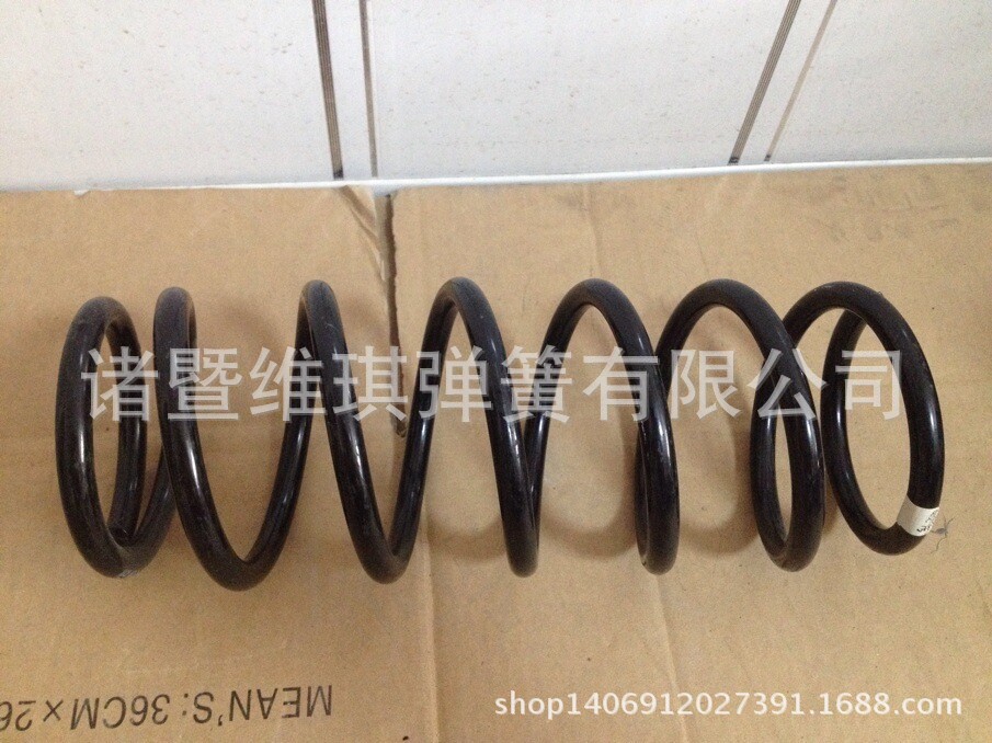 专业生产订做汽车弹簧奇瑞 CHERY QQ后弹簧、加粗弹簧、加高弹簧