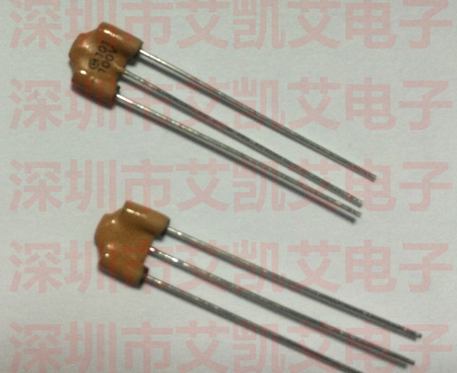 村田原装EMI静噪滤波器101 100V 三端滤波电容