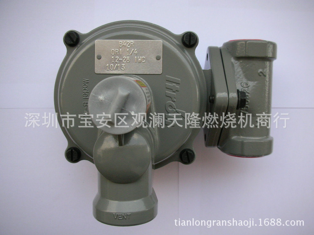 销售美国Ityon艾创牌B42R二级燃气减压阀(调压阀)