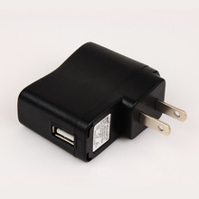 老人机USB通用充电器 音箱/手机充电头 500MA 带IC保护绿点充电器