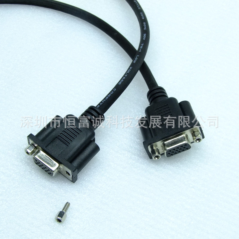 VGA 母对母带螺母