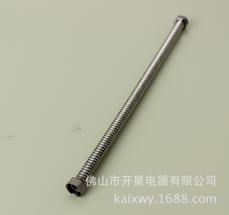 【开星卫浴】4分不锈钢波纹管 高压水管 热水器专用波纹管|ms