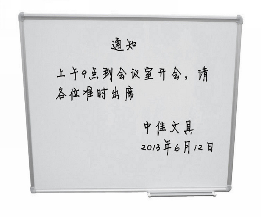 Jia Customized whiteboard supply Various Specifications Non-magnetic MDF WordPad 60*90cm