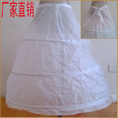 三钢一纱裙撑2020新款婚纱撑衬裙硬纱蓬蓬裙婚纱裙撑厂家直销批发|ms