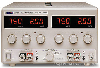 EX752M 直流稳压电源0-75V0-2A,4A,300W英国TTi
