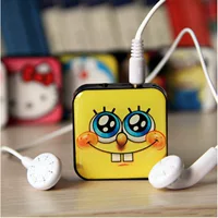 Plug-in MP3 Player (Jayli) Card Player, Portable Block Design, TF Card Slot, 4 h Battery