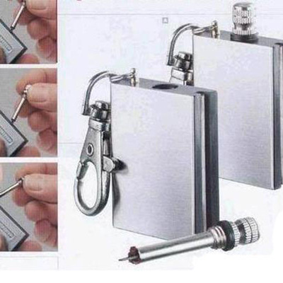 新款正品创意火柴火石煤油打火机 金属钥匙挂饰打火机 厂家直销