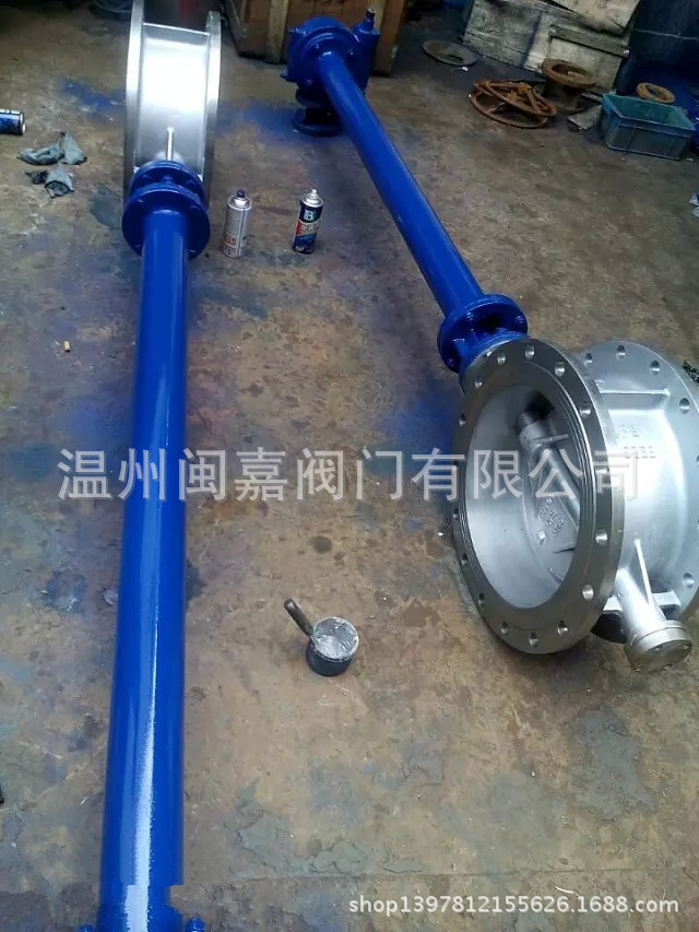 D343H-10C法兰加长杆蝶阀 10C法兰加长杆蝶阀