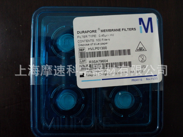 HVLP01300 merck millipore PVDF滤膜0.45UM