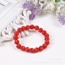 欧美时尚20颗水晶钻球手链 串珠香巴拉diy手工小饰品 地摊热卖