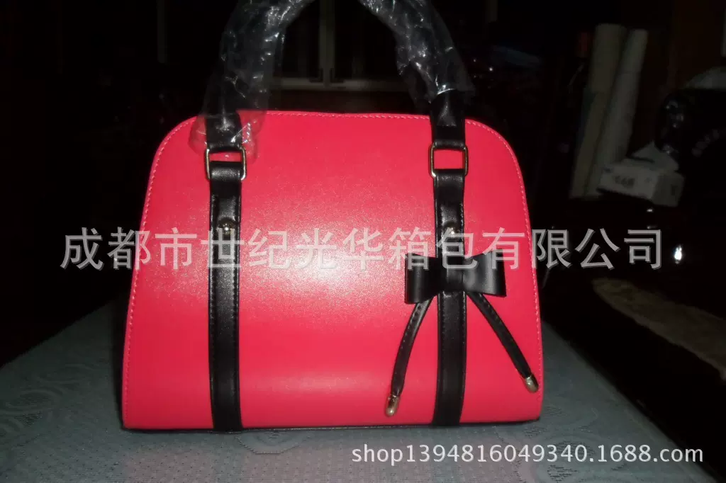 定制时尚潮流蝶结手提包女士休闲单肩斜跨包