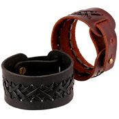 Jewelry punk leather bracelet alloy skull leather cowhide braceletpicture1