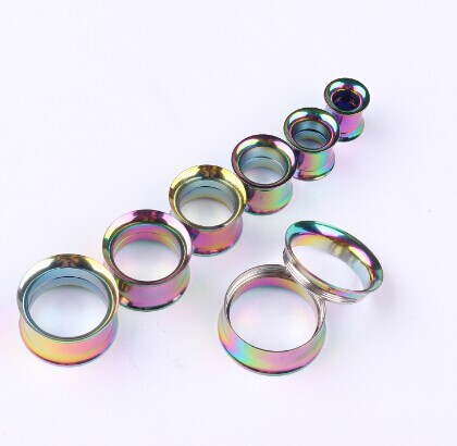 Pointed titanium steel lip stud product view