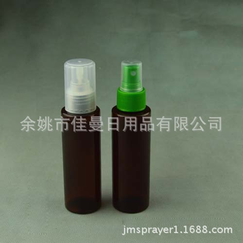 厂家直销100ml棕色喷 塑料瓶