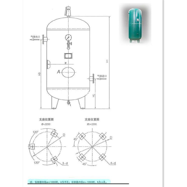 立式儲氣罐解析