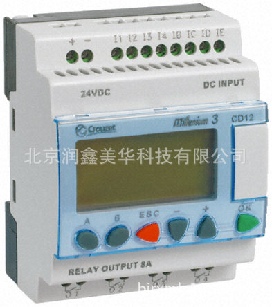 高诺斯/Crouzet自动化控制PLC,HMI及数据采集逻辑模块88 970 043