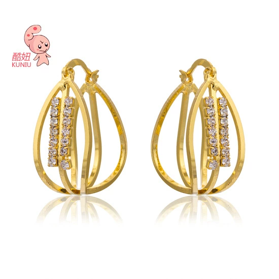 Серьги, аксессуар, 18 карат, европейский стиль, Aliexpress, оптом