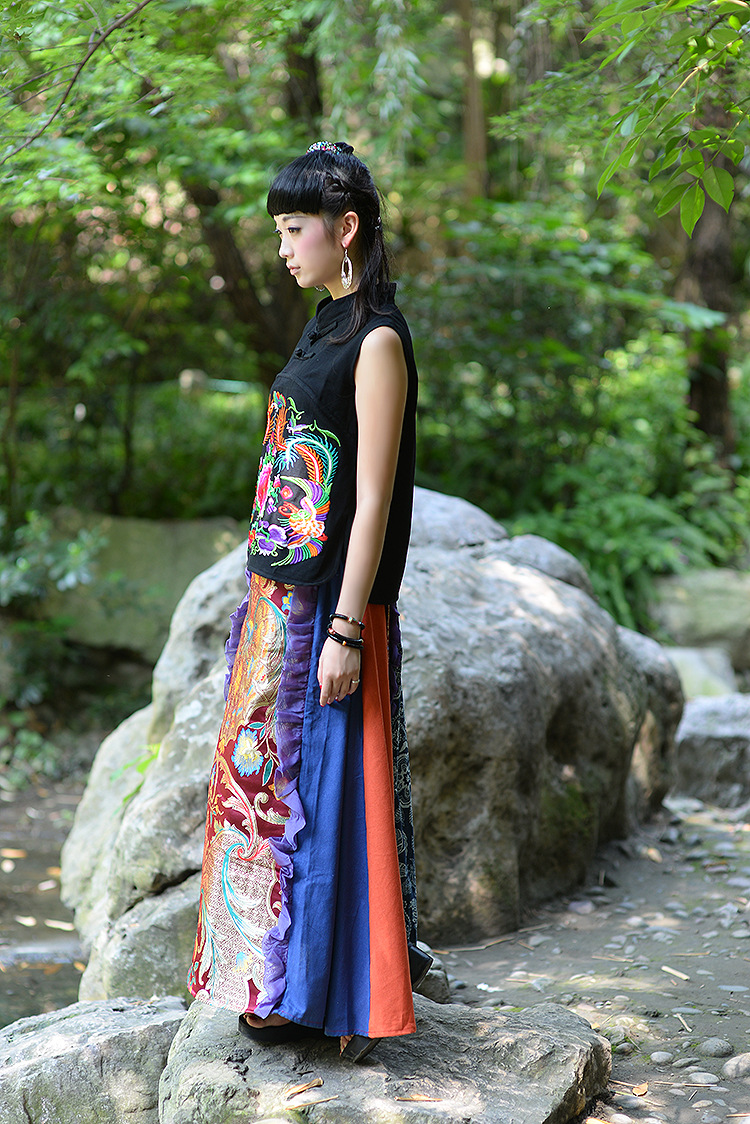 Gilet femme en Coton et lin - Ref 3316303 Image 7