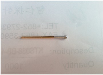 厂家生产直供弹簧测试探针 pq125进口铍铜针 ict测试探针kts探针