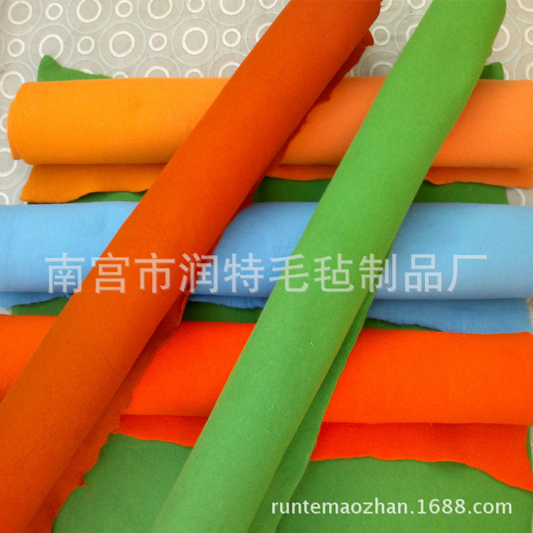 〖毛毡〗南宫厂供应 抛光羊毛毡 羊毛毡 彩色毛毡 化纤毛毡