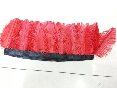 温册羽毛定制纯天然野鸡羽毛剪头布边精心挑选厂家直销制作精细