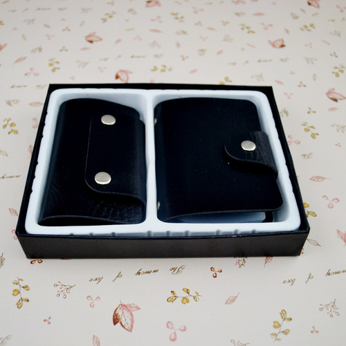 Card Pack Keychain Set Gift Box Set Custom Logo Printing