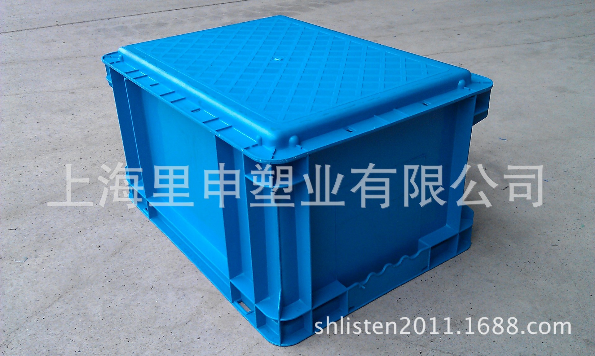 供应上海可堆叠物流箱 加厚型耐摔物流箱 全新PE搬运箱 上海直销