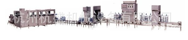 桶装水生产线,生产3加仑5加仑桶装纯净饮用矿泉桶装水生产线