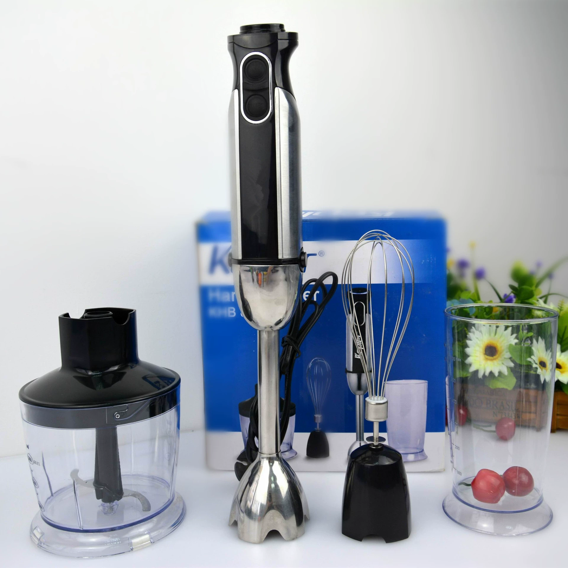 Universal handheld mixing stick, mixed food processor, set, full set