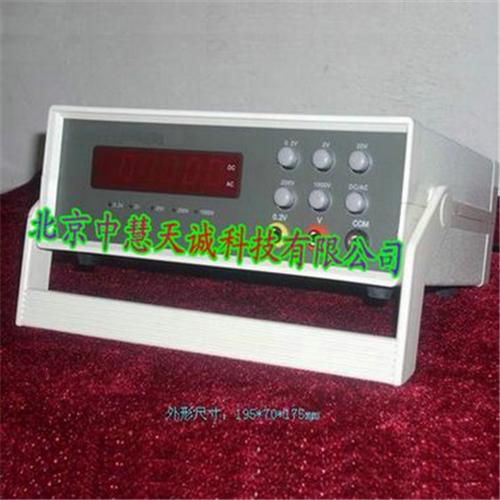 台式四位半交直流真有效值数字电压表型号：ZH9399