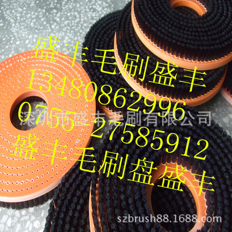 厂价直销PCB清洁毛刷，圆盘毛刷，防静电毛刷，圆盘刷