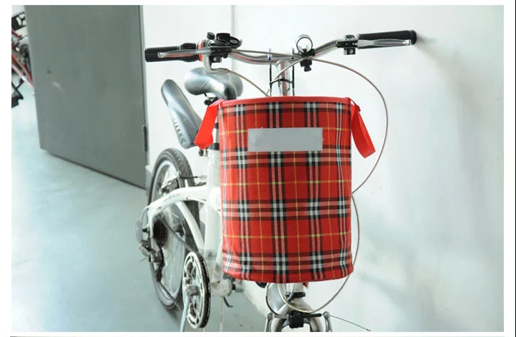 Panier pour vélo en toile - Ref 2259389 Image 5