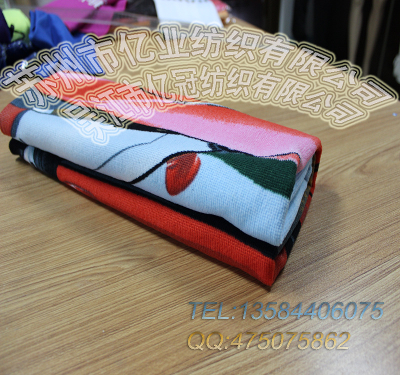 超細纖維經編毛巾產品