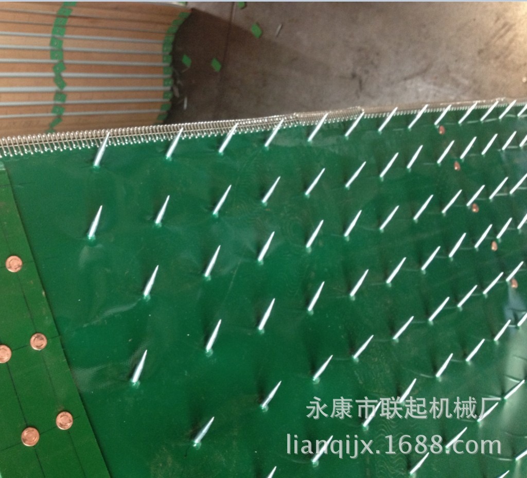 纺机用进口pvc皮板角钉帘 钢针 钢钉  无纺布纺织机械配件