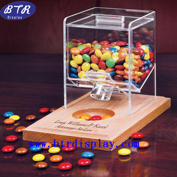 超市专用糖果盒 带盖糖果盒 透明干果盒亚克力糖果展示盒