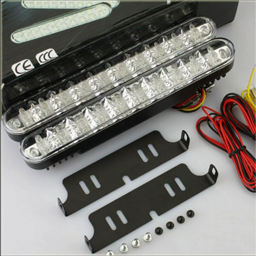 Автомобиль 30LED двухцветные многофункциональные дневные ходовые огни дальнего света с изменяющимся цветом рулевого управления синхронные стробоскопические дневные ходовые огни