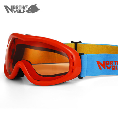 NORTH WOLF Ski goggles Ski goggles Snow Mirror motion Fog Ski goggles Mountaineering glasses 832