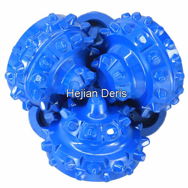 优质152mm三牙轮钻头镶齿537