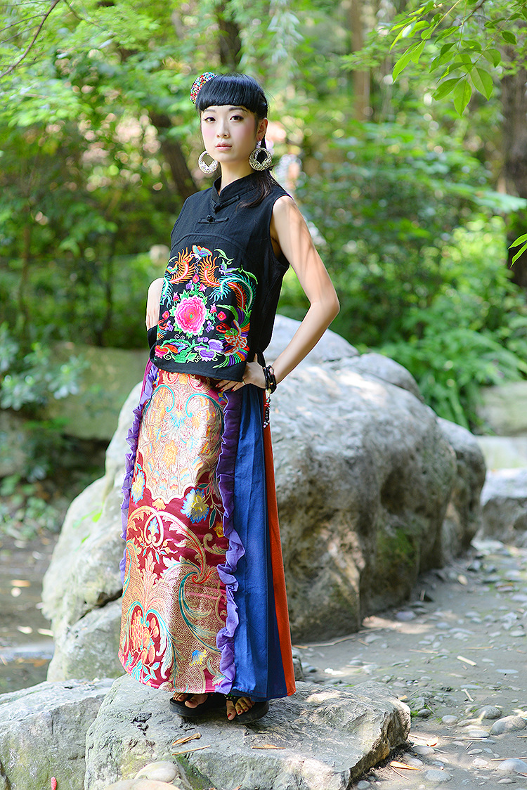 Gilet femme en Coton et lin - Ref 3316303 Image 10