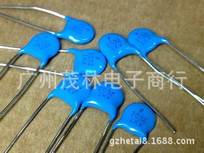 供应1KV222高压兰色瓷片电容,5脚距1kv102,1kv103,1kv104