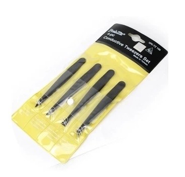 【台湾宝工】高档防静电SMT镊子组套 4支组防静电镊子 1PK-TZ100